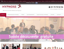 Tablet Screenshot of france-hypnose-formation.com